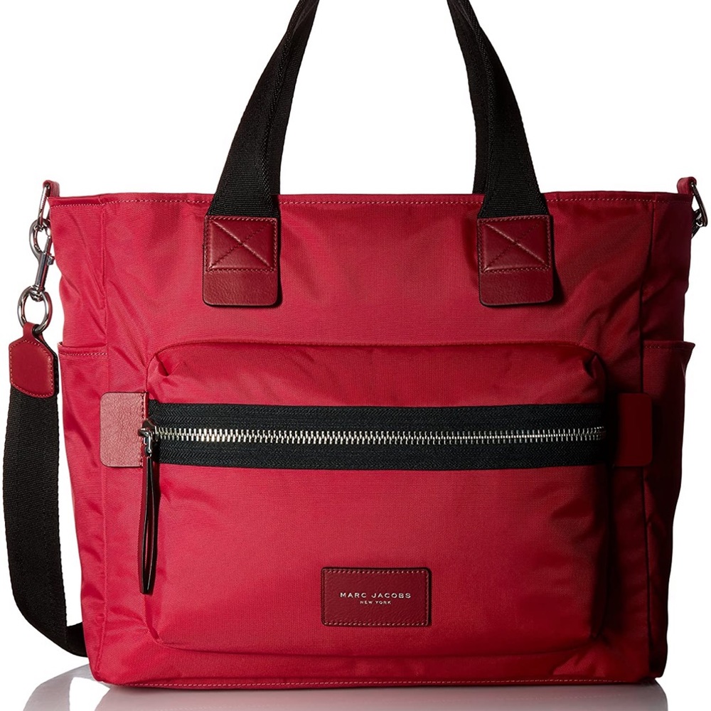 NWT Marc jacobs diaper biker bag raspberry